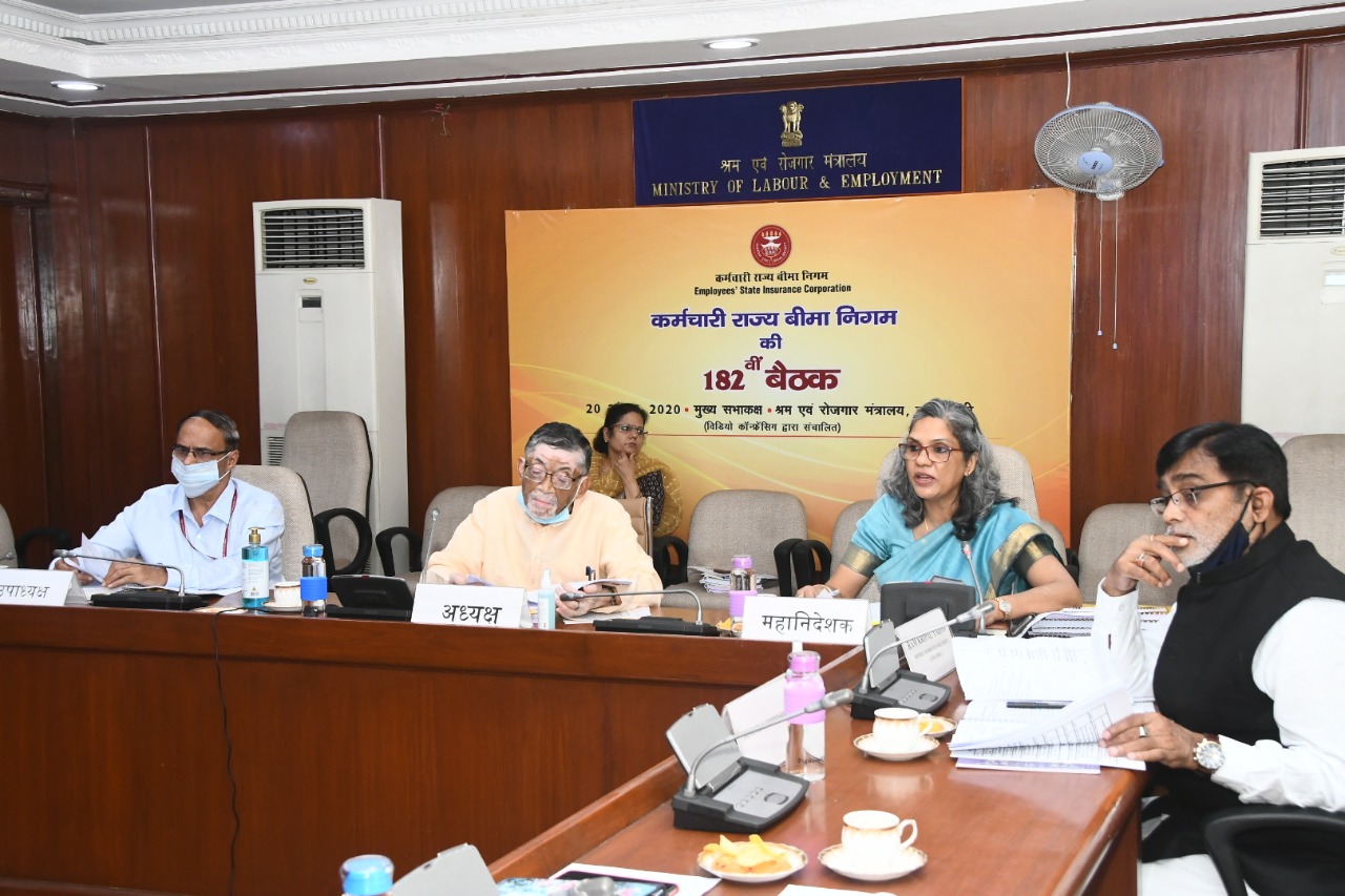 Press Release - 182nd meeting of ESI Corporation held on 20.08.2020