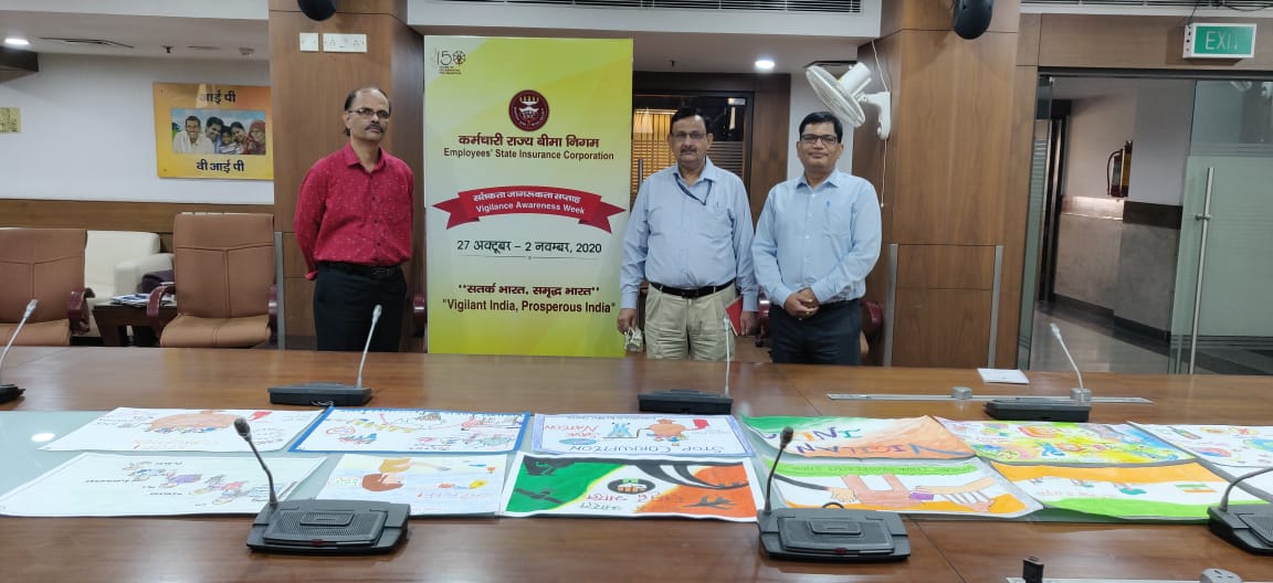 Press Release - Observance of Vigilance Awareness Week in Employee State Insurance Corporation (ESIC)