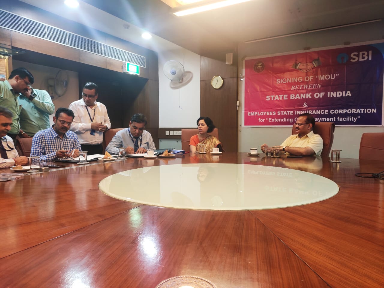 Press Release - "ESIC signs an agreement with SBI for payments to ESIC Beneficiaries as well as other payees on real time basis"